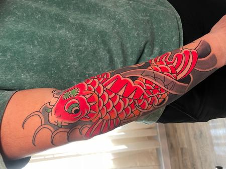 Angel Serrano - Japanese koi fish